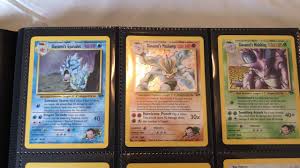Here is a massive pokemon wizards of the coast holo set from base set all the way to legendary collection. Wizards Of The Coast Pokemon Collection Base Set Legendary Collection For Sale Or Trade Youtube