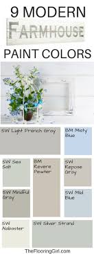 Any one of these hues will instantly add white can be the most warming color of them all, swears interior designer (and renowned colorist) jamie drake. Farmhouse Style Paint Colors And Decor The Flooring Girl