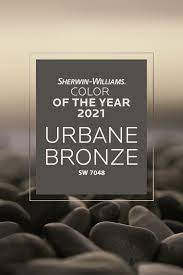 Sherwin Williams 2021 Color Of The Year Urbane Bronze Sw 7048 In 2020 Paint Color Inspiration Paint Colors For Home Exterior House Colors