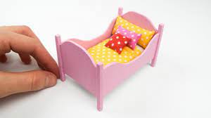 minyatur yatak yapimi kendin yap barbie yatak yapimi youtube minyaturler barbie yatak yapimi