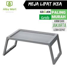 Berikut contoh gambar model meja makan lipat minimalis terbaru sebagai inspirasi anda dalam memilih meja makan lipat yang sesuai keinginan dengan harga yang terjangkau. Jual Promo Meja Lipat Ikea Belajar Baki Table Foldable Laptop Plastik Like Klipsk Abu Abu Termurah Murah Mei 2021 Blibli