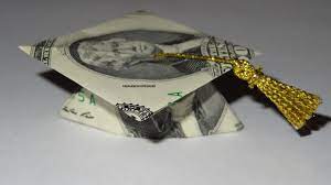 Money Origami Graduation Cap Great Gift Www Etsy Com Money Origami Money Making Crafts Creative Way To Give Money