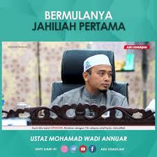 Latar belakang biodata ustaz wadi anuar. Ceramah Ustaz Wadi Annuar Official Group Facebook