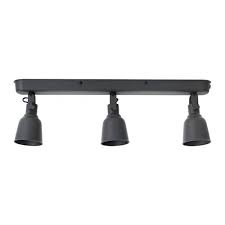hektar dark grey ceiling track 3 spots ikea ceiling lights ceiling spotlights led ceiling lights