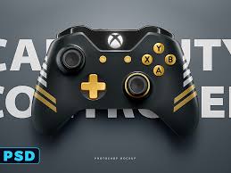 Xbox One Psd Photoshop Mockup Template Photoshop Mockup Mockup Template Mockup