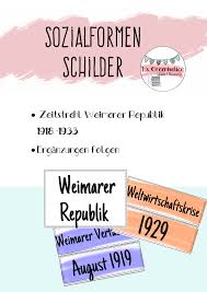 Zeitstrahl Weimarer Republik 1918 1933 Unterrichtsmaterial Im Fach Geschichte In 2020 Zeitstrahl Weimarer Republik Geschichte