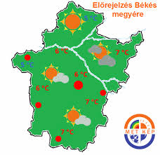 Már a hosszú hétvége első napján is igen változékonyan alakult időjárásunk, szombaton sem lesz ez másként, de vasárnapra, ha csak átmenetileg is, kissé megnyugszik a légkör, és napos. Idojaras Elorejelzes Bekes Megyere Metkep