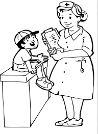 Health and fitness coloring pages schoolfamily. Doctor Coloring Pages For Kids Coloring Home