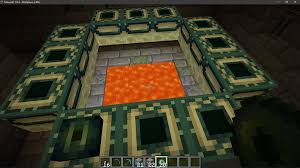 A mineshaftgenerated inside a stronghold library. How To Make An End Portal In Minecraft In 2 Ways