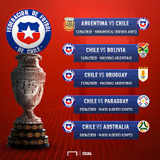Lo cierto es que, si bien los integrantes de cada grupo ya habían sido anunciados, no se conocía el fixture bajo el cual se desarrollarían ambas zonas. El Fixture De La Seleccion Chilena En La Copa America 2021 Partidos Fechas Y Estadios Goal Com