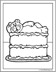 Preheat oven to 350 degrees f. 20 Cake Coloring Pages Customize Pdf Printables