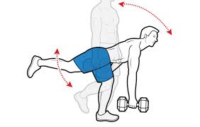 Lift your right leg and extend it backwards while bending the left knee slightly forward. Romanian Deadlifts Rdl How To Muscles Worked And Benefits