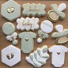 Wskd Halifax Custom Cookies On Instagram Baby Shower Treats Royalicing Cust Baby Shower Treats Baby Shower Cookies Neutral Baby Shower Cookies