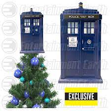 Quick shipping · shop over 1000 led items · orders over $75 ship free Doctor Who Tardis Light Up Holiday Tree Topper