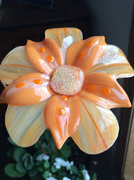 Peggy karr glass iris platter 13.75 new. 110 Fused Glass Flowers Ideas Glass Flowers Fused Glass Fused Glass Art