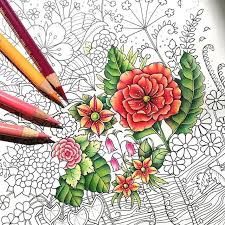 I took the flower coloring book that i have. 900 Color World Of Flowers J B Ideas Johanna Basford Coloring Basford Coloring Basford