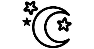 Moon And Stars Free Vector Icons Designed By Freepik Vector Icons Vector Free Moon Icon