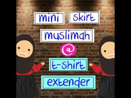 Plus size mini skirt (for people xxl above) mini skirt muslimah. Mini Skirt Muslimah By Umara Heejab Youtube