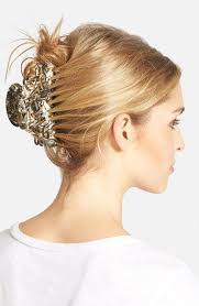 So if you have long hair, keep reading to check out 25 of our favorite hairstyles that this simple updo style for long hair is a great alternative to the plain old messy bun. France Luxe Large Elysee Jaw Clip Nordstrom Clip Hairstyles Polished Hair Thick Hair Styles