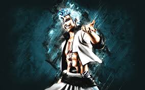 Ichigo kurosaki becomes a soul reaper. Download Wallpapers Grimmjow Jaegerjaquez Bleach Blue Stone Background Bleach Characters Grimmjow Character Grimmjow Bleach For Desktop Free Pictures For Desktop Free