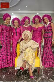 Happily Ever After Bukky Kayode S Grand Pink Paradise Wedding African Head Dress African Fashion Dresses African Bridesmaid Dresses