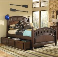 At very, we have bedroom sets in a choice of finishes. Samuel Lawrence Expedition Youth Full Low Post Bed W Trundle Storage Rooms For Less Panel Beds
