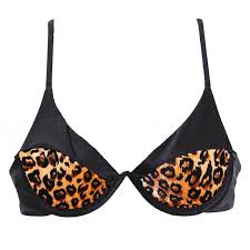 ELIZA ARO BLACK/LEOPARD VELVET (TOP/SUTIÃ)