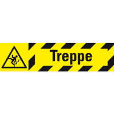 Anti rutsch streifen für innenbereiche und deren treppe gegen sich lösende ecken mit runden enden. Antirutschbelag Treppe Gelb Schwarz Selbstkl 800x200mm Kroschke Com