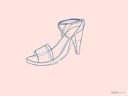 How To Draw Shoes Shoes Drawing Drawings Drawing High Heels