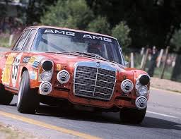 Hans Heyer 71 Spa 24 Hours Racing The Huge Mercedes Amg 300 Sel 6 8 Also Known As The Red Pig It Finished 2nd Mercedes Benz Amg Daimler Benz Merc Benz