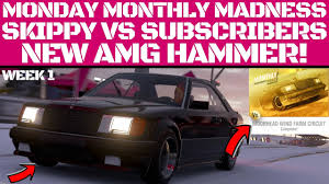 Forza Horizon 4 New Amg Hammer Monday Monthly Madness Monthly Rivals How To Get Top 1000 Youtube