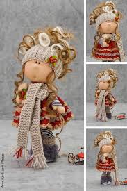Christmas Winter Doll New Year Gift Doll Tilda Rag Doll Etsy Russian Art Dolls Fabric Dolls Red Dolls