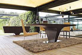 Burr elm and tempered glass coffee table by jean claude mahey for roche bobois, 1970s. Dining Room Dining Set Vertigo Roche Bobois Luxury Furniture Mr