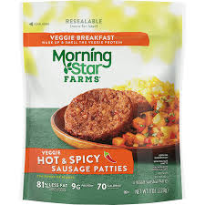 Packed with flavour and spices. Original Sausage Patties Morningstar Farms Breakfast