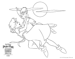 Disney peter pan coloring pages free. Disney Peter Pan Coloring Pages Coloring Home