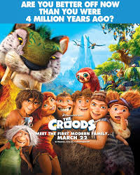 The Croods Meet The First Modern Family Kids Movies Family Movies Animated Movies