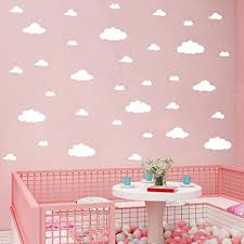 Check spelling or type a new query. Amazon Com 31 Pcs White Clouds For Ceiling Wall Decals Mixing Size Colud Decal For Kids Bedroom Home Decor Vinyl Cloud Nursery Decals Stickers Baby Room Cloud Wallpaper Art Decoration Poster Kitchen