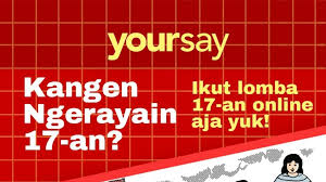 Maybe you would like to learn more about one of these? Tuliskan Pengalaman Perayaan 17 Anmu Di Yoursay17an Dan Dapatkan Hadiahnya