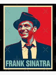 Póster for Sale con la obra «Retro Frank Art Sinatra Poster - Vintage  Poster Style Hombres Mujeres» de FrankHarlaugson | Redbubble