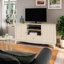 LOMMARP TV bench light beige - IKEA