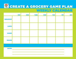 Try This Free Worksheet Create A Grocery Game Plan Weekly Calendar Plan Your Weekly Meals To Organiz Meals For The Week Meal Planning Tool How To Plan