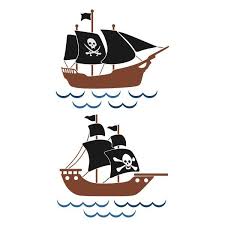 Pirate Boat Cuttable Design Avec Images Svg Png Silhouette