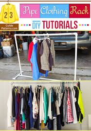 We had a huge yard sale last weekend and i'm still recovering. 23 Pipe Clothing Rack Diy Tutorials Guide Patterns