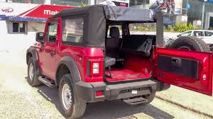 2020 Mahindra Thar Ax Base Variant Bookings Closed Soft Top 6 Seater