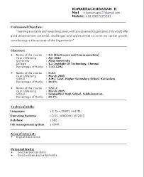 Learn from our handy guide on resume formatting. Sample Fresher Resume For Bpo Jobs Webcsulb Web Fc2 Com