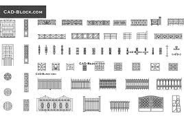 13 diy table saw fences you can build easily. Wrought Iron Fence Elevation Plan Autocad Blocks Dwg File
