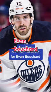 Is this the best contract situation for Evan Bouchard?! #hockey  #hockeytiktoks #hockeytok #oilersnation #oilers #edmontonoilers #nhl