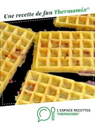Gaufres Salees Jambon Fromage Recette Gaufres Salees Gaufres Recette Gauffre Salee