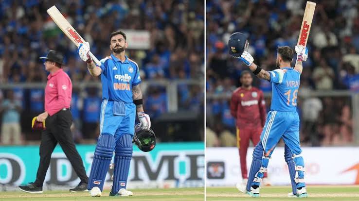 Virat Kohli Century: विराट कोहली ने सिक्स मारकर पूरा किया शतक, 15 हजार रन भी पूरे किए