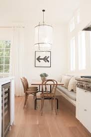 We've been learning about ducks, thanks to strawberry's interest. Floating Dining Bench Transitional Kitchen